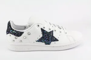 Adidas Stan Smith J Stella Black Iris & Strass