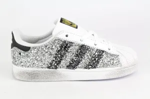 Adidas Superstar J Total Glitter