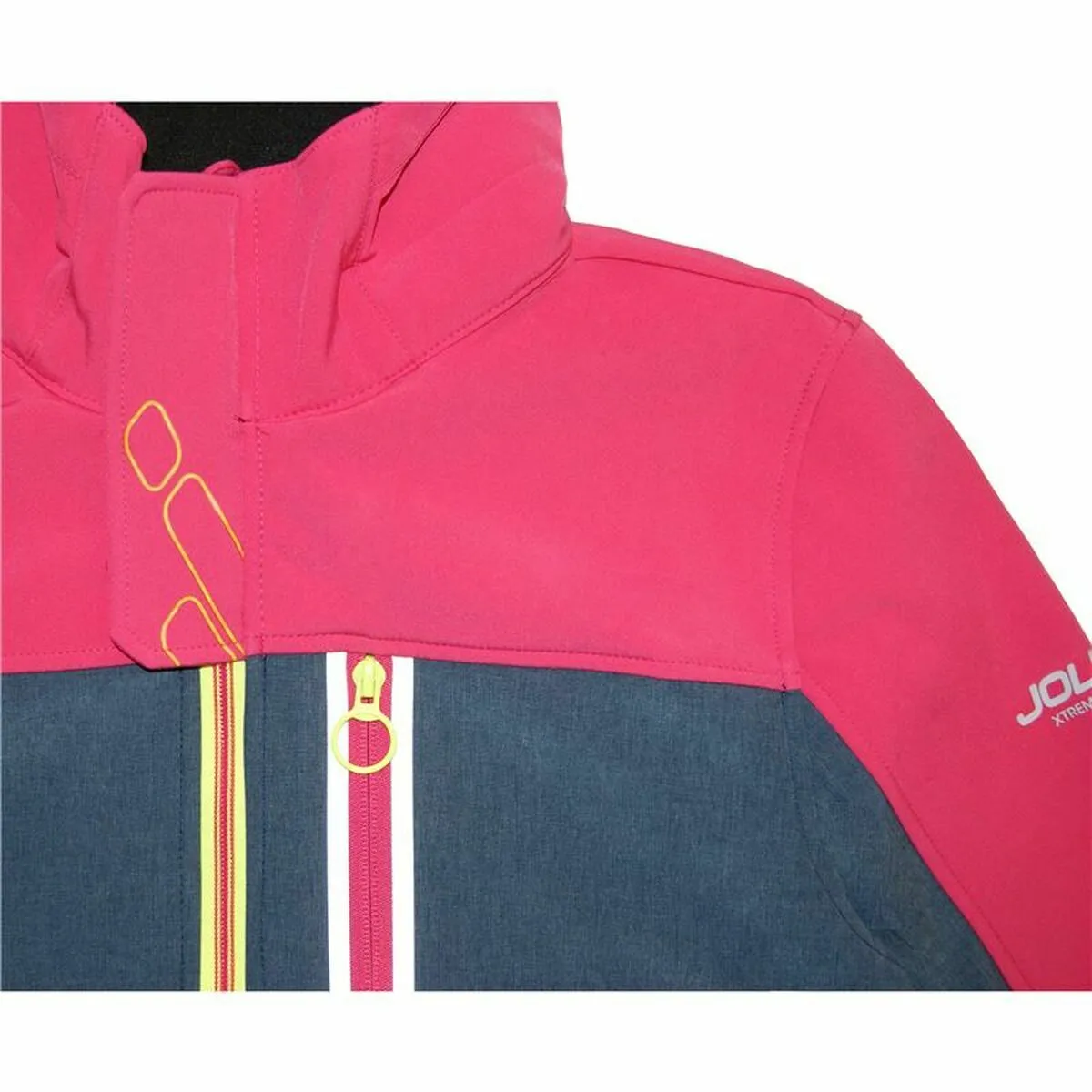 Anorak Joluvi Snaps Per bambini Rosa Rosa scuro