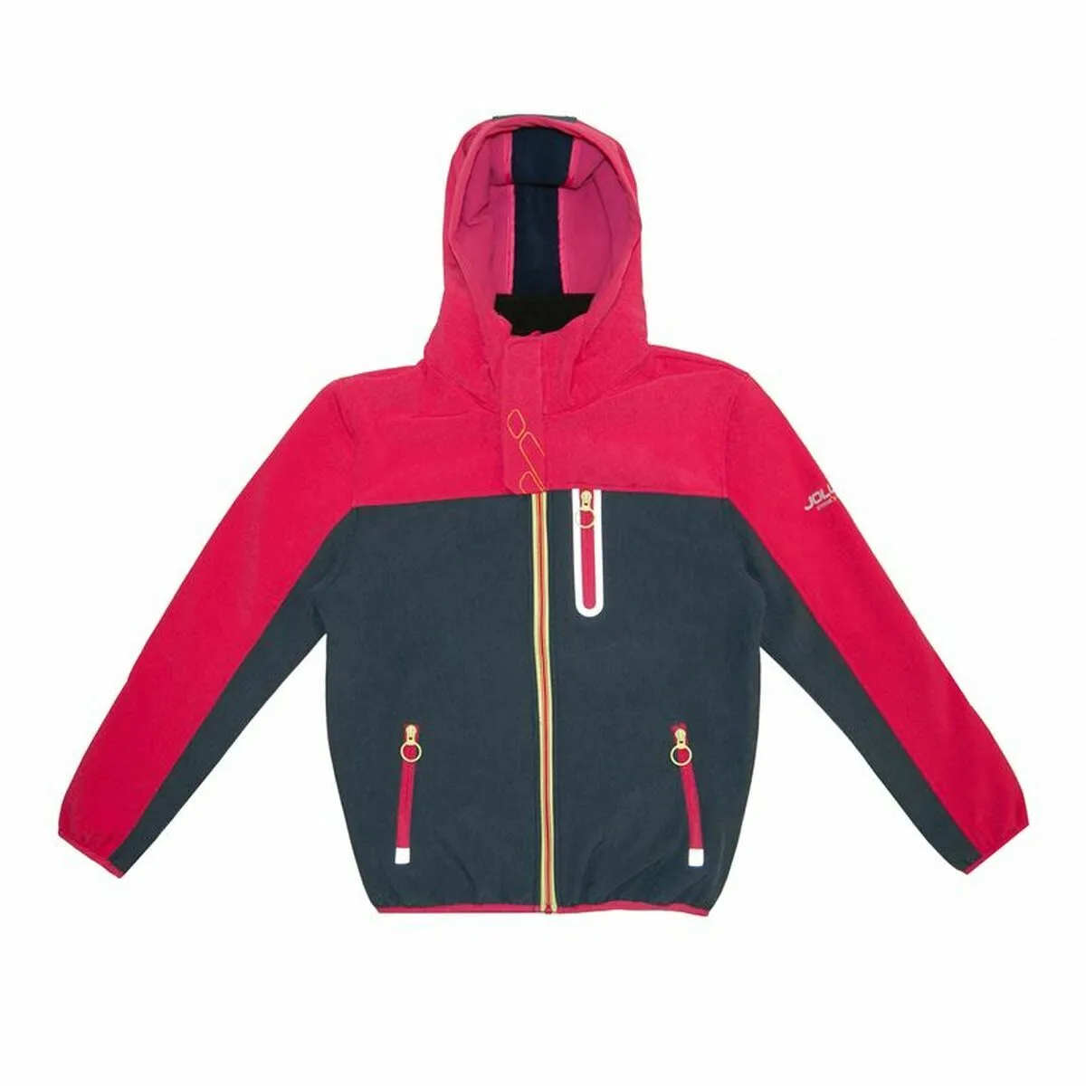 Anorak Joluvi Snaps Per bambini Rosa Rosa scuro