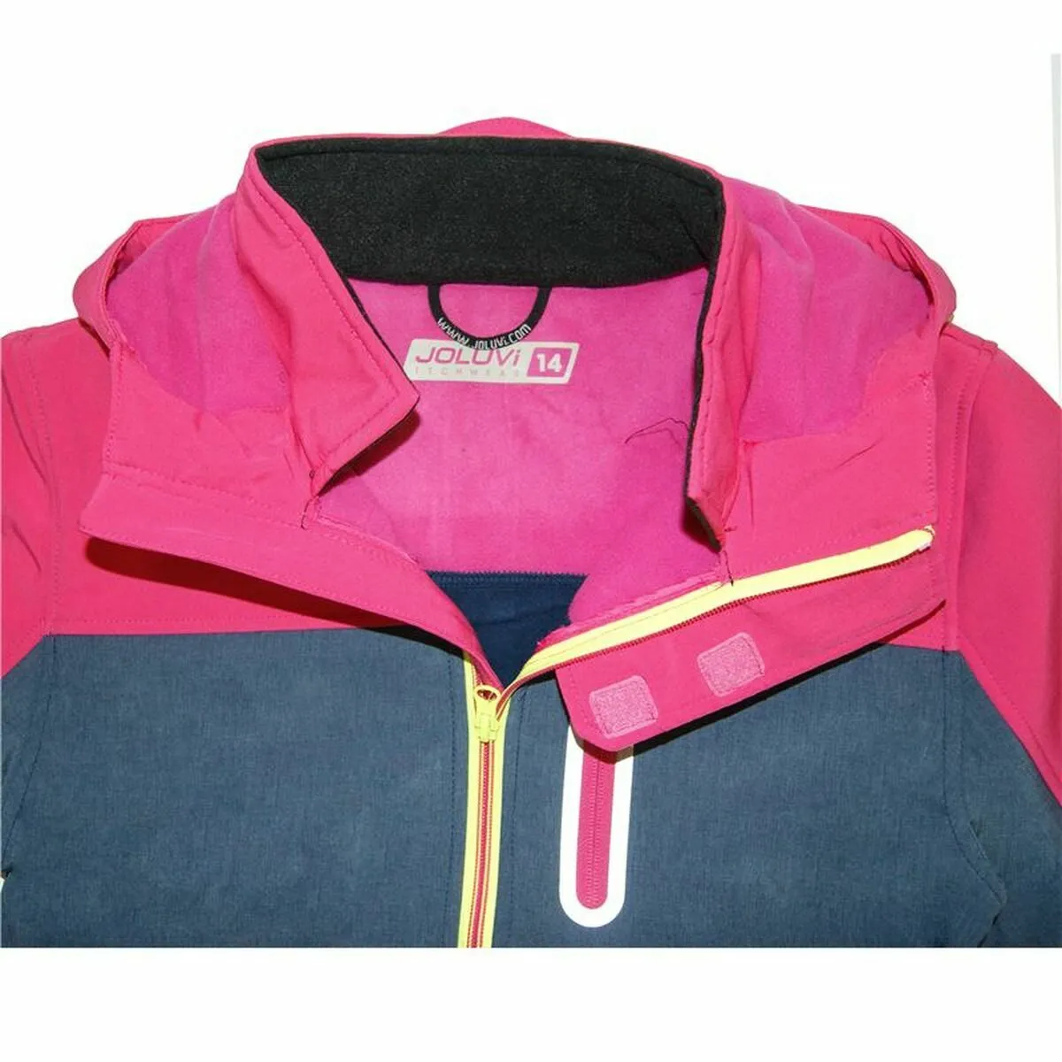 Anorak Joluvi Snaps Per bambini Rosa Rosa scuro