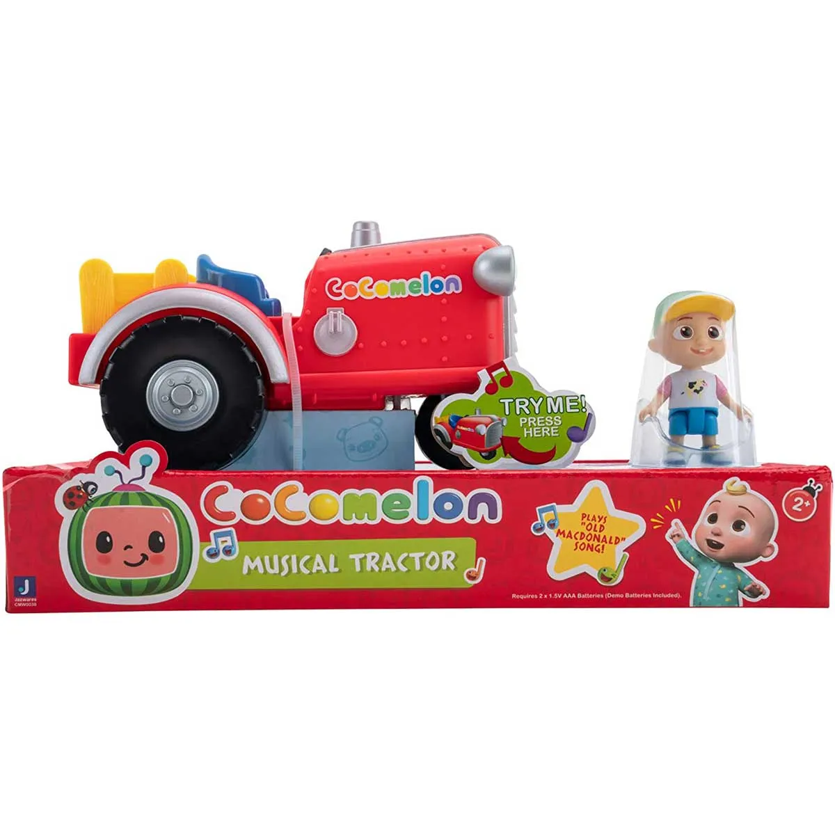 BANDAI Cocomelon Trattore Musicale - T05909