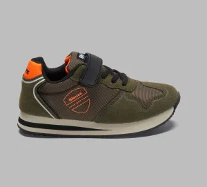 Blauer Quick Bambino Verde Militare Arancio Fluo