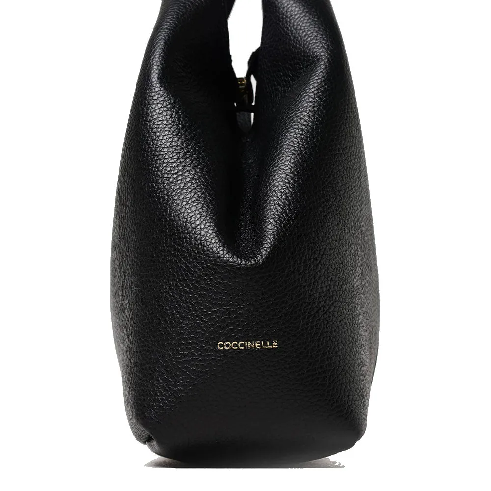 Borsa Donna a Spalla COCCINELLE in Pelle Linea Brume colore Nero