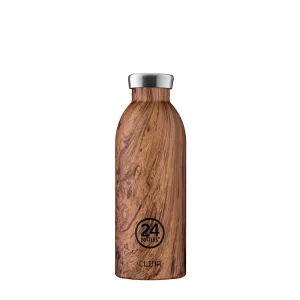 Bottiglia Termica 24 Bottles Clima 500ml Sequoia Wood