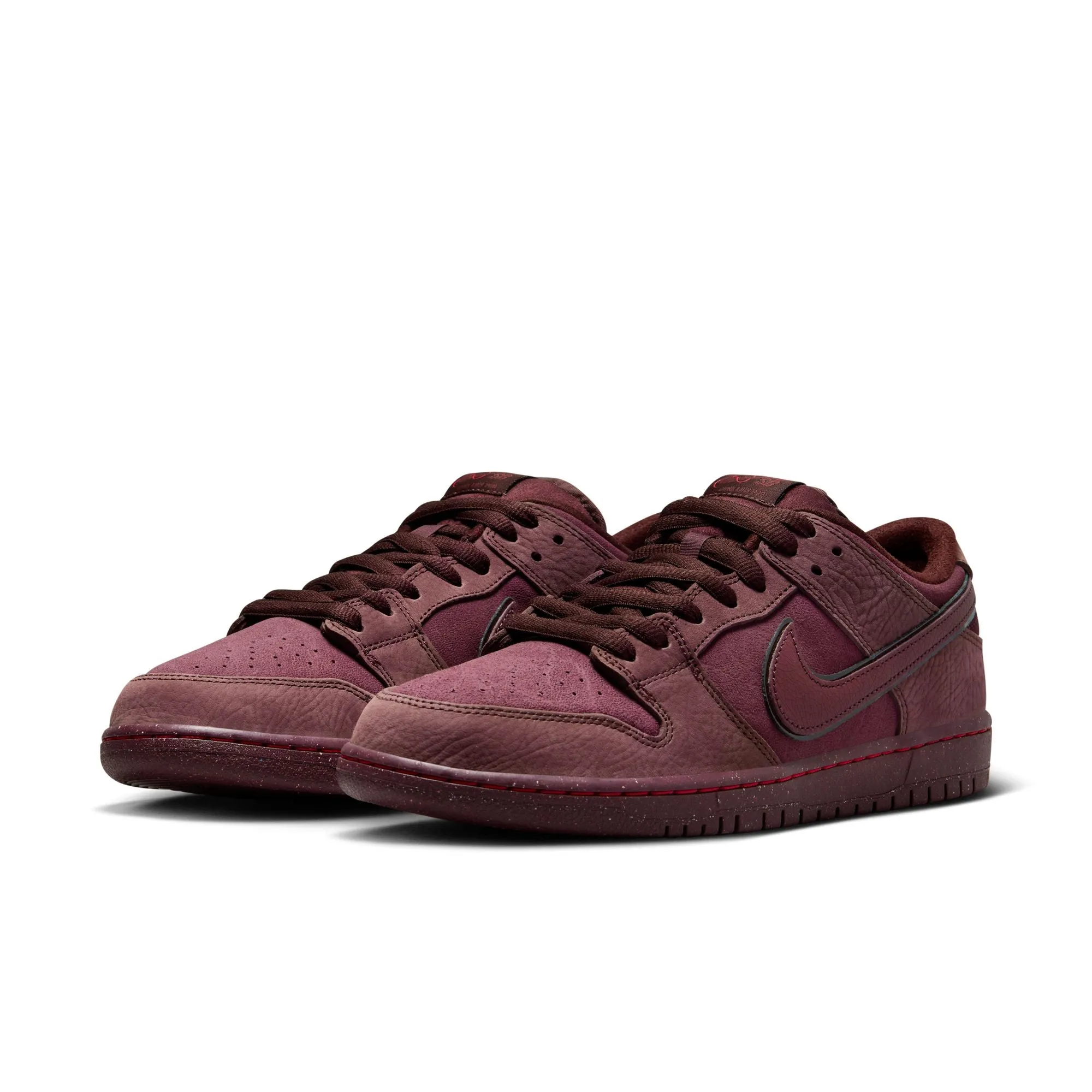 DUNK LOW PRM BURGUNDY CRUSH / DARK TEAM RED / EARTH