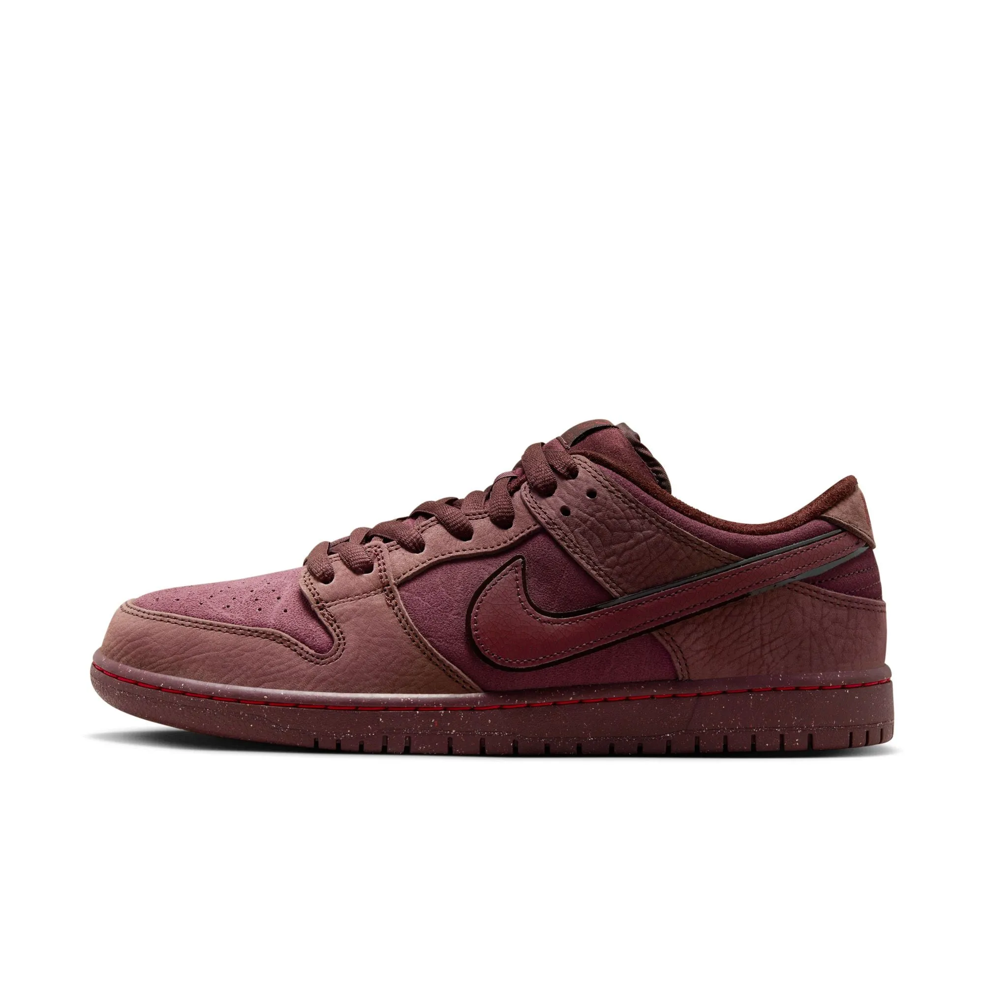 DUNK LOW PRM BURGUNDY CRUSH / DARK TEAM RED / EARTH