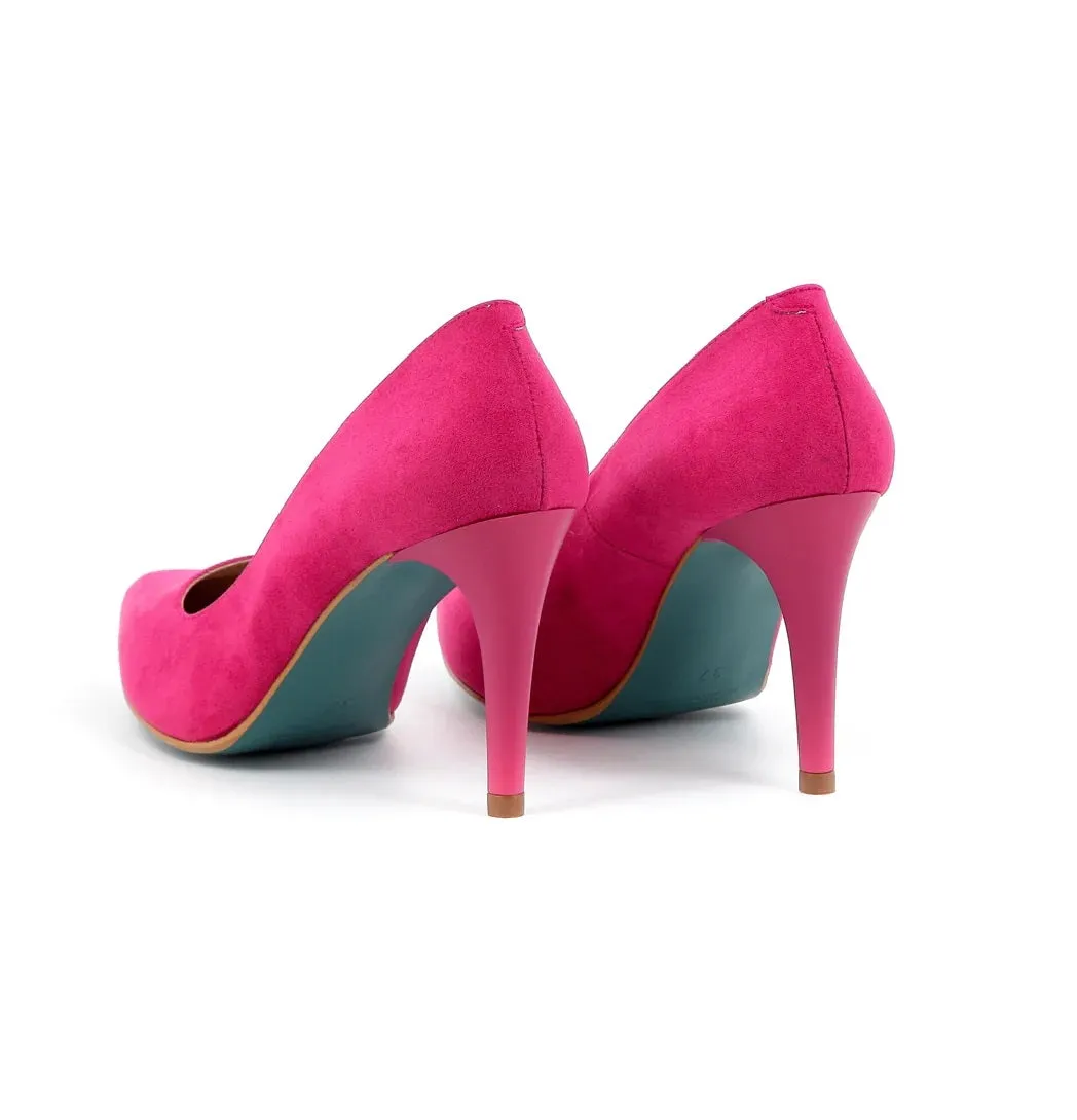 GIULIA SHOES - GIULIA8 Décolleté CAMOSCIO FUCSIA