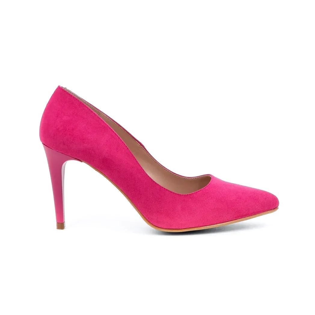 GIULIA SHOES - GIULIA8 Décolleté CAMOSCIO FUCSIA