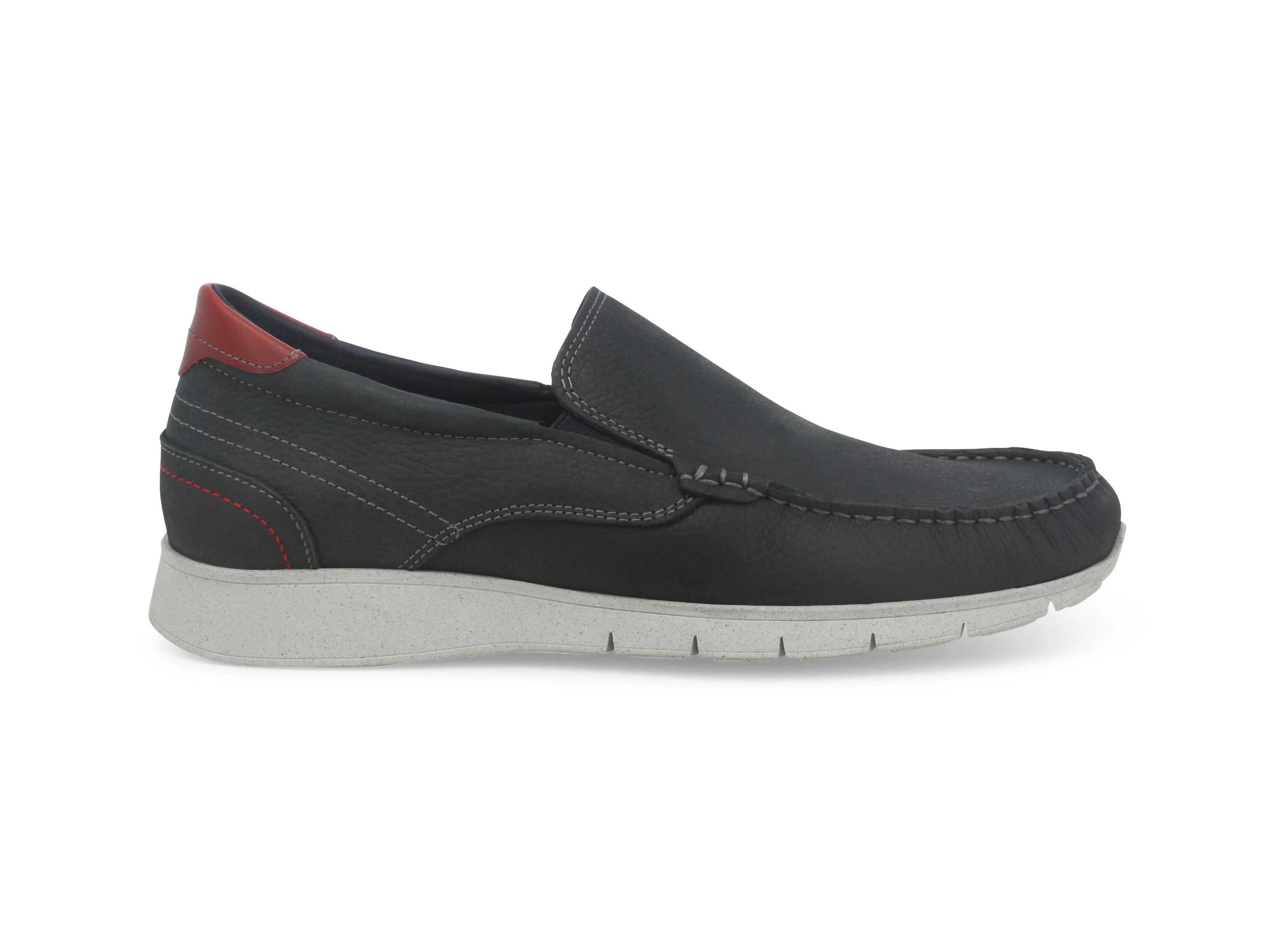 Melluso Uomo Scarpe Estive Accollate Slip-on Nabuk