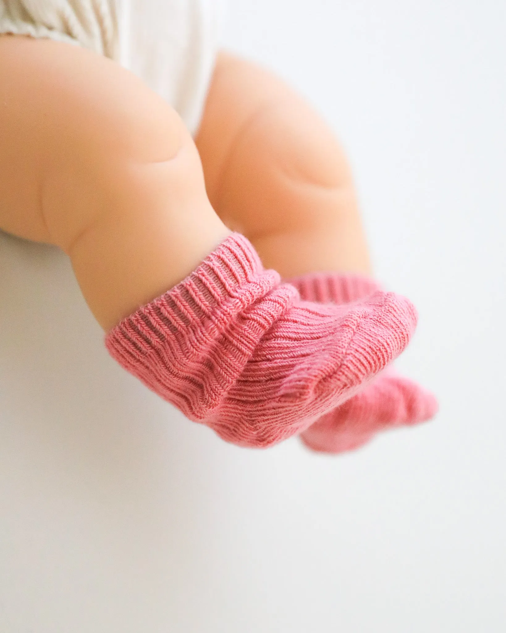 Minikane Doll Clothes | Doll Socks - Rose(1 Pair)