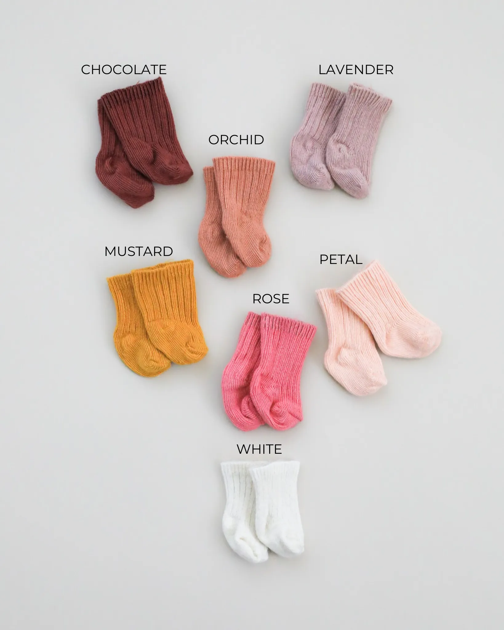 Minikane Doll Clothes | Doll Socks - Rose(1 Pair)