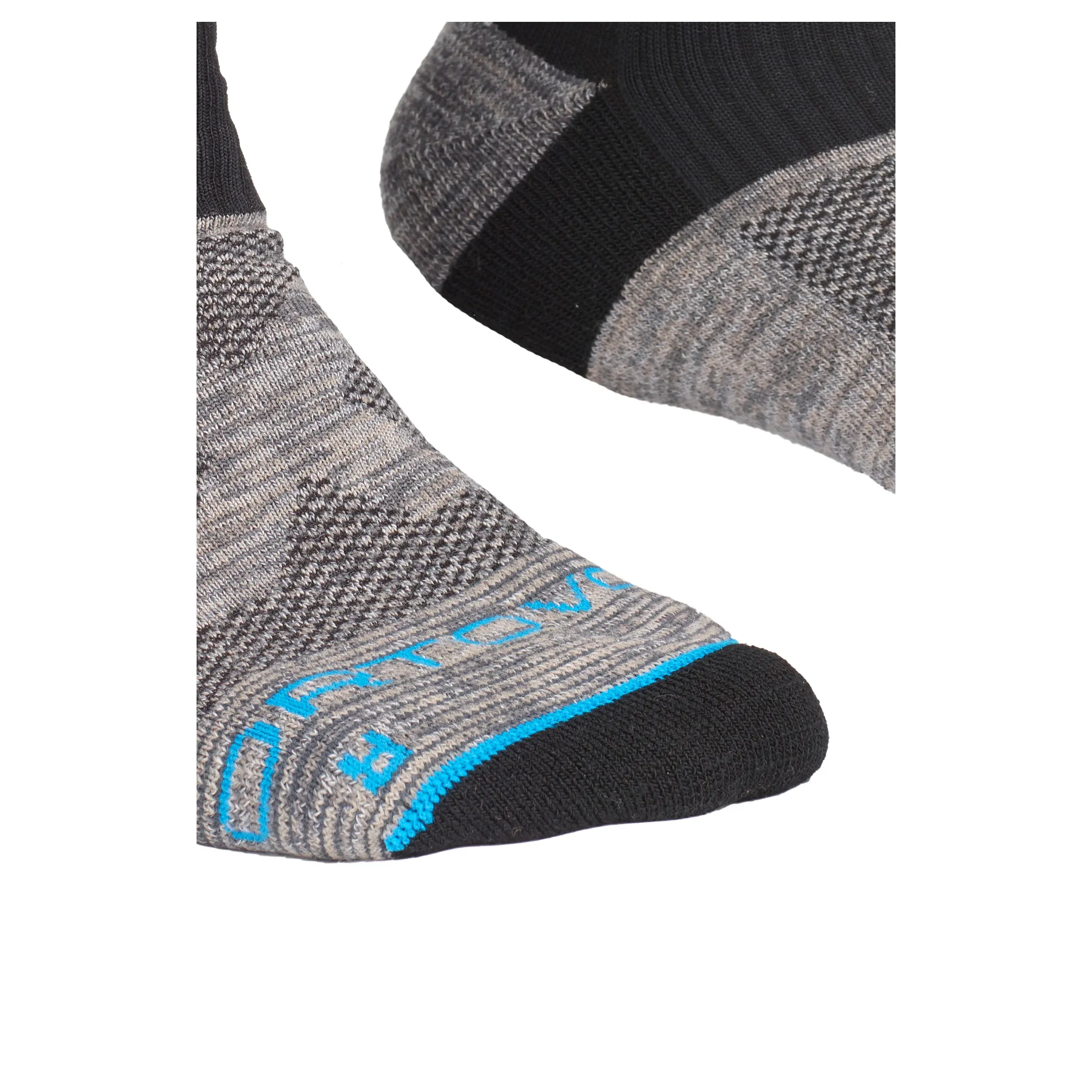 ORTOVOX ALL MOUNTAIN LONG SOCKS WARM CALZE TECNICHE AL GINOCCHIO CALDISSIME, SENZA CUCITURE CON MIX MERINO PER COMFORT TECNICO - MULTICOLOUR