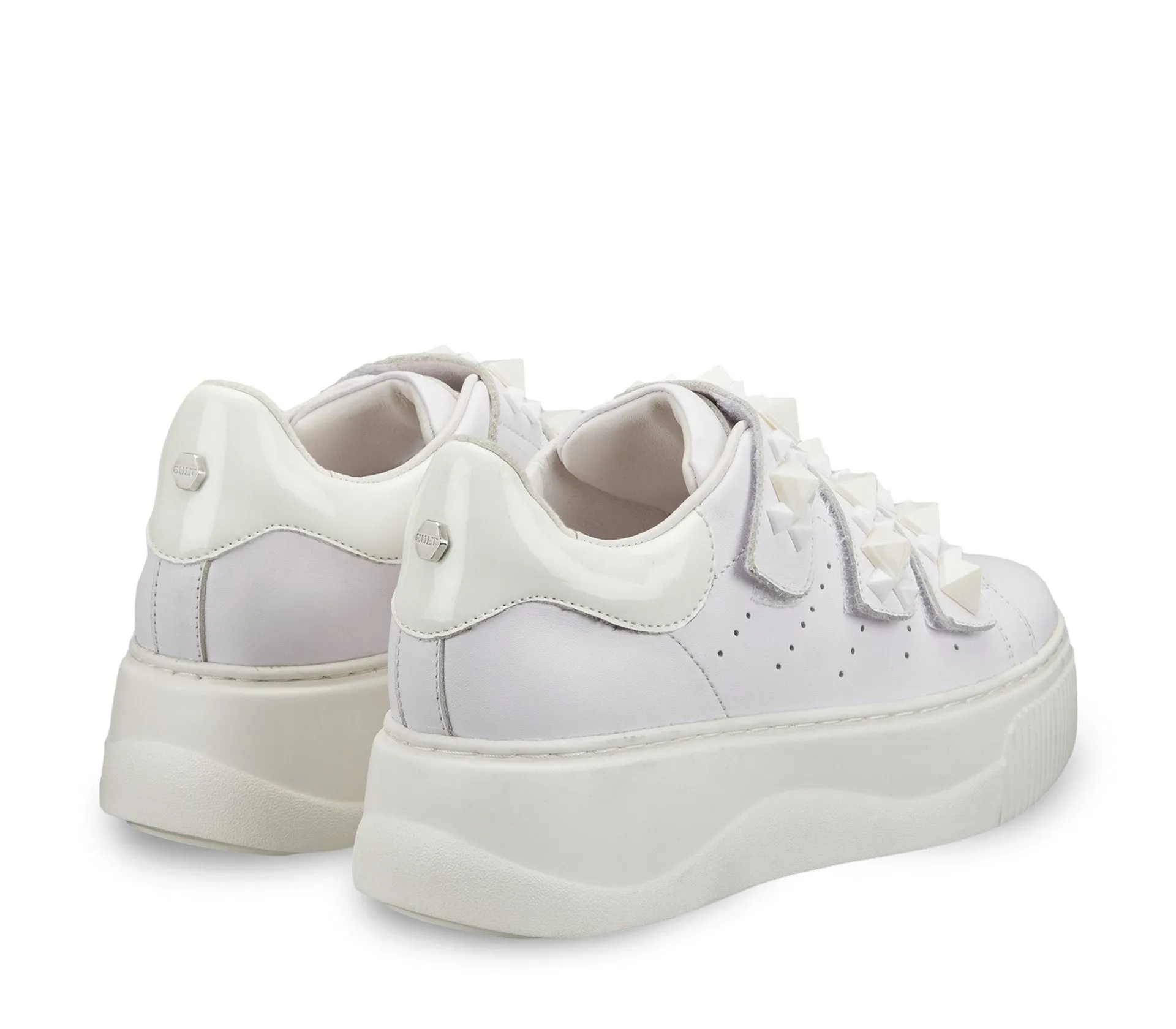 PERRY 3274  LOW W LEATHER WHITE