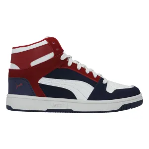 Puma men's sneakers shoe Rebound Layup SD 370219 04 dark red chalk blue