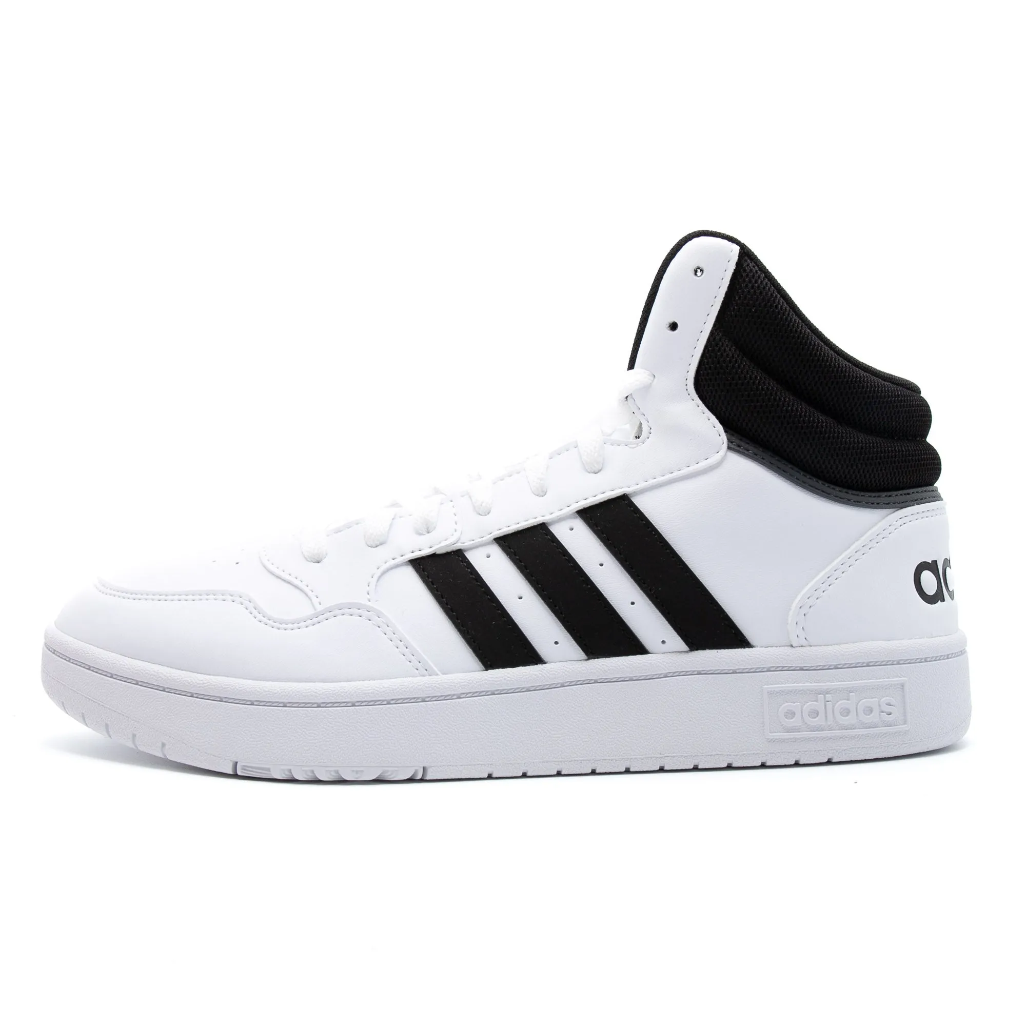 Scarpe da Uomo - ADIDAS Art. HOOPS 3,0 MID GW3019 sneakers bianco nero sportivo