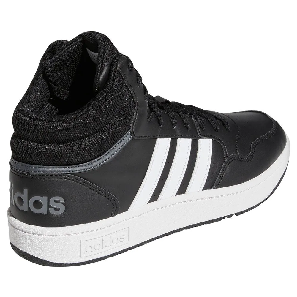 Scarpe da Uomo - ADIDAS Art. HOOPS 3,0 MID GW3020 sneakers nero bianco sportivo