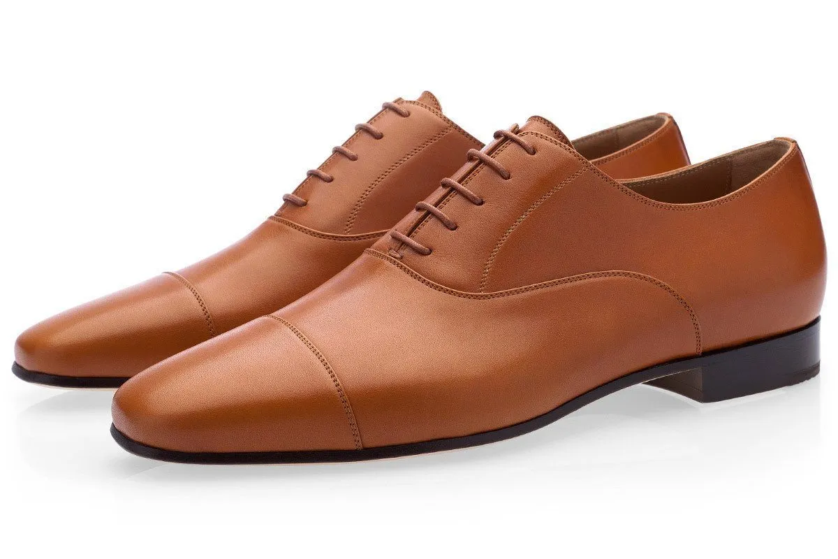 Scarpe - HECTOR NAPPA COGNAC LACE UPS