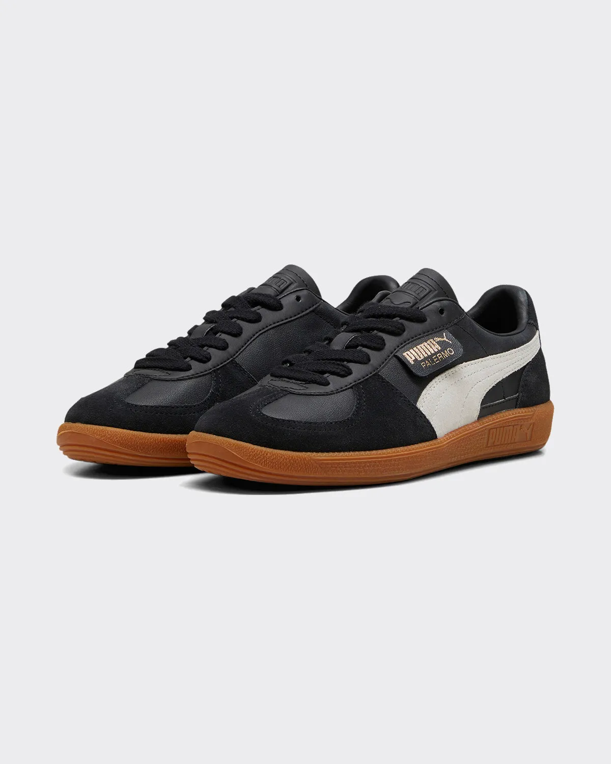 Sneakers Palermo Leather Black Feather/Gray Gum