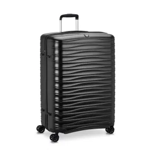 Trolley Grande 75 Cm RONCATO Wave Nero Rigido 4 Ruote