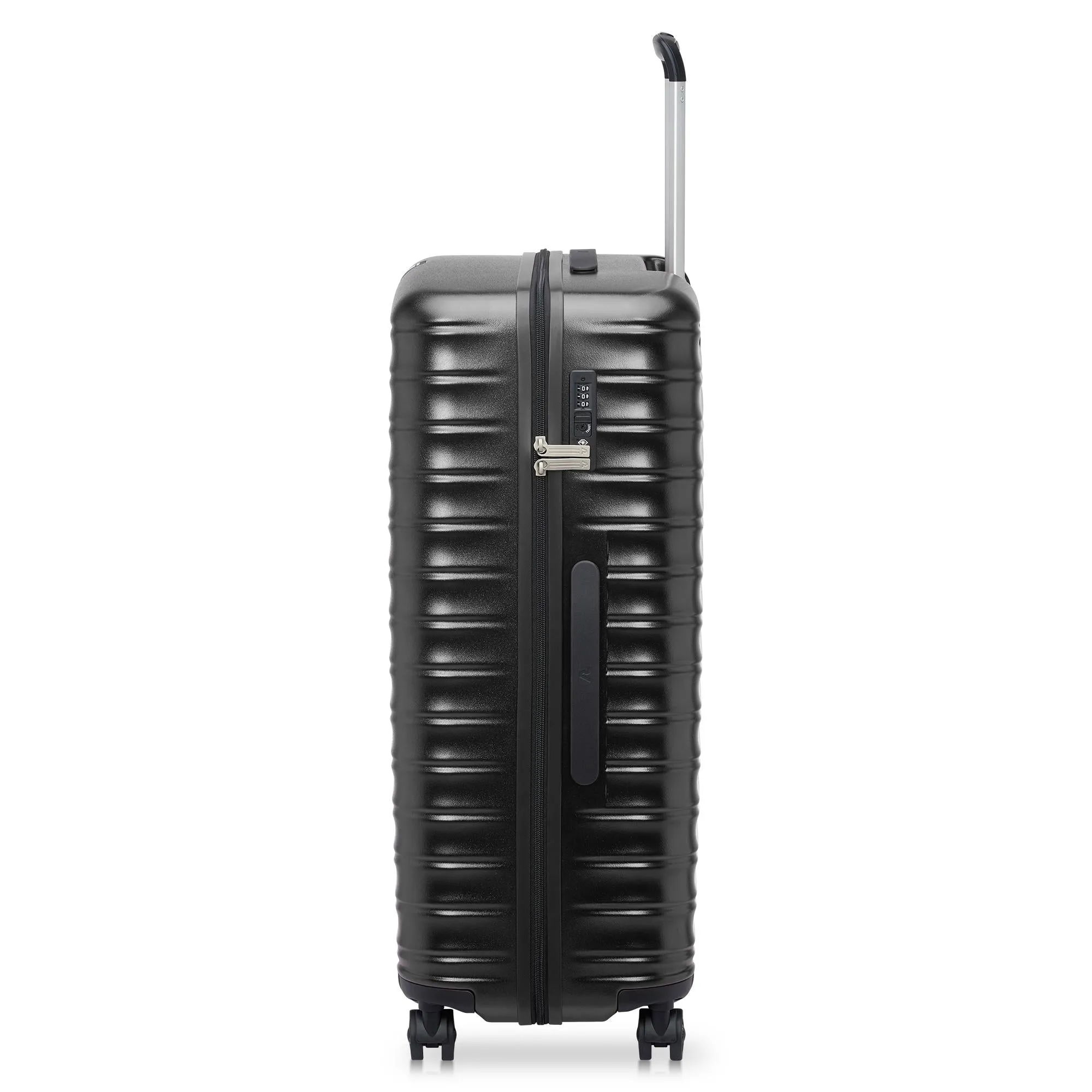 Trolley Grande 75 Cm RONCATO Wave Nero Rigido 4 Ruote